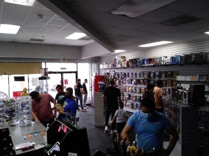 The Flux comic book store in McAllen, Texas
