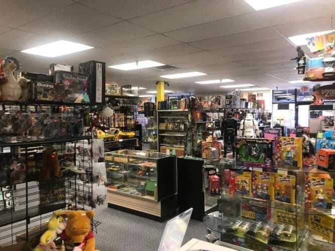 The Toy Drop comic book store in Indianapolis, Indiana