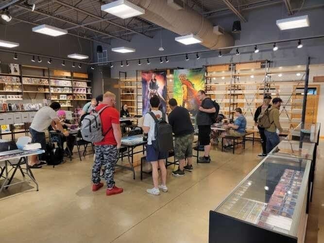 The Zone comic book store in Peoria, Illinois