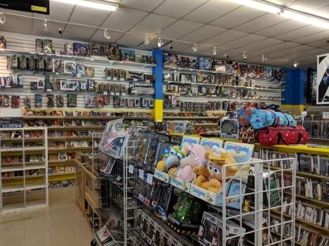 Timmy Mac's comic book store in Morganton, North Carolina
