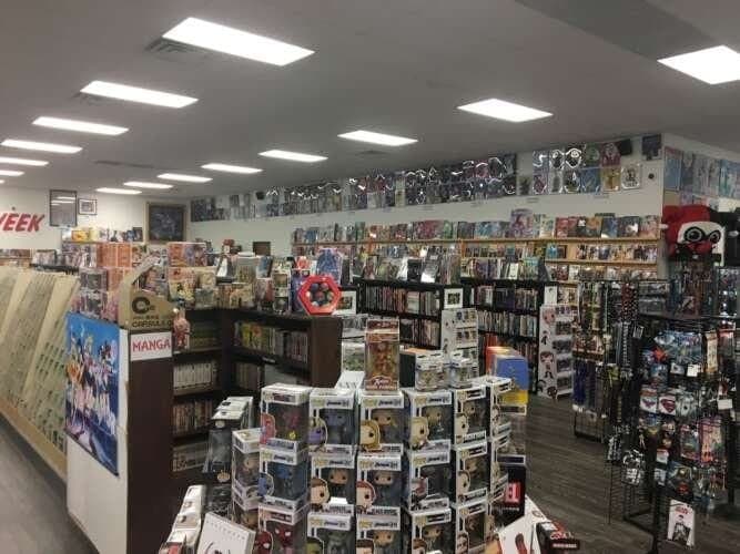 Titan Comics comic book store in Dallas, Texas