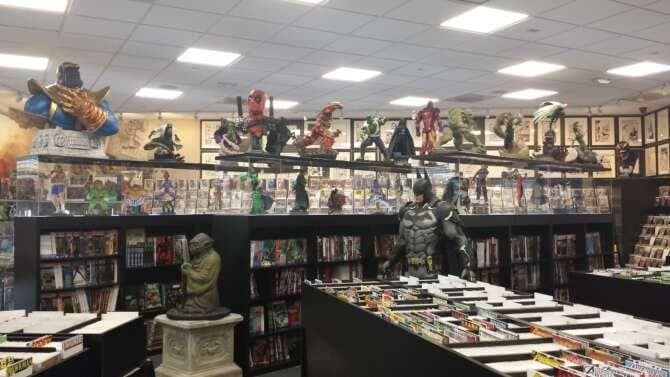 Torpedo Comics comic book store in Las Vegas, Nevada