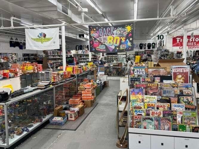 TreasureLand comic book store in Lynbrook, New York