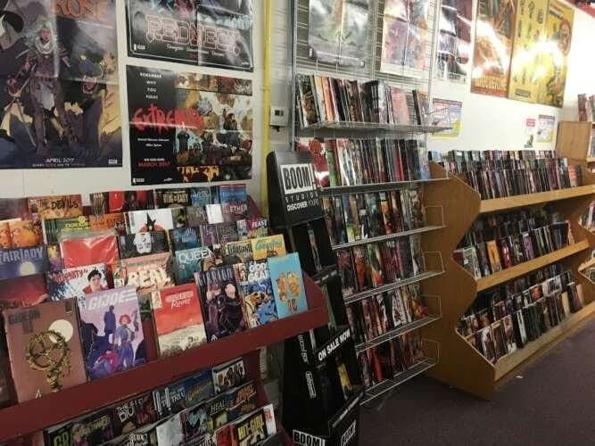 Zenith Comics comic book store in Malden, Massachusetts