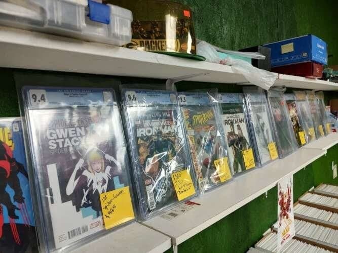Z's Comics comic book store in Seguin, Texas