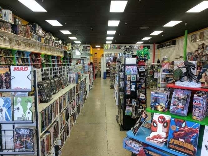 4 Color Fantasies comic book store in Rancho Cucamonga, California