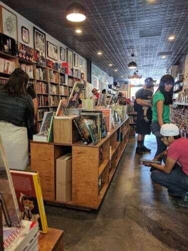 A Shop Called Quest comic book store in Claremont, California