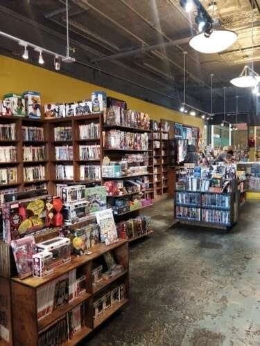 A Shop Called Quest comic book store in Redlands, California