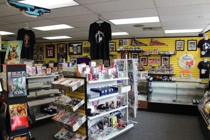 A To Z Cards Comics Coins comic book store in Garden City, Michigan