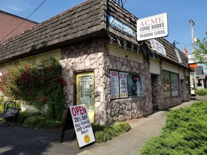 Acme Comicbooks & Trading Crds comic book store in Portland, Oregon