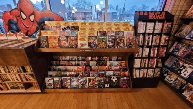 All American Collectibles comic book store in St. Louis, Missouri