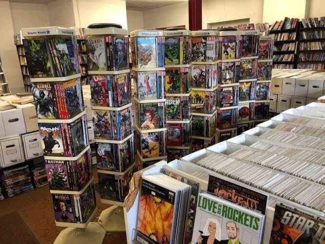All in a Dream Comics comic book store in Denver, Colorado