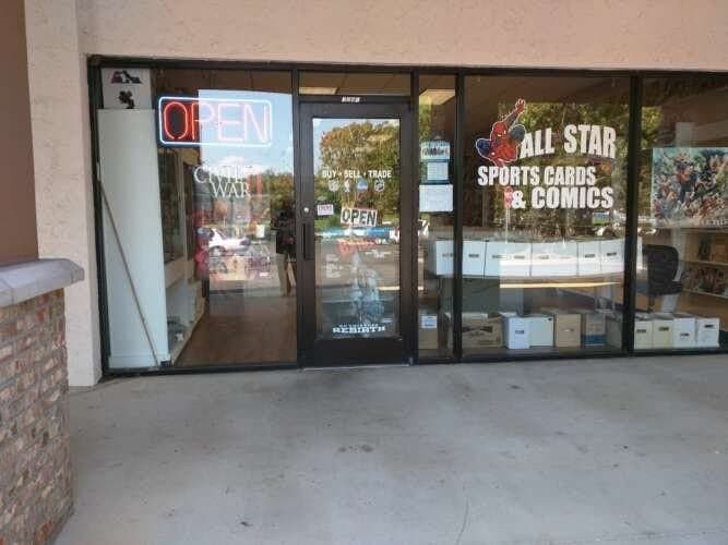All Star Sportscards & Comics comic book store in Gainesville, Florida