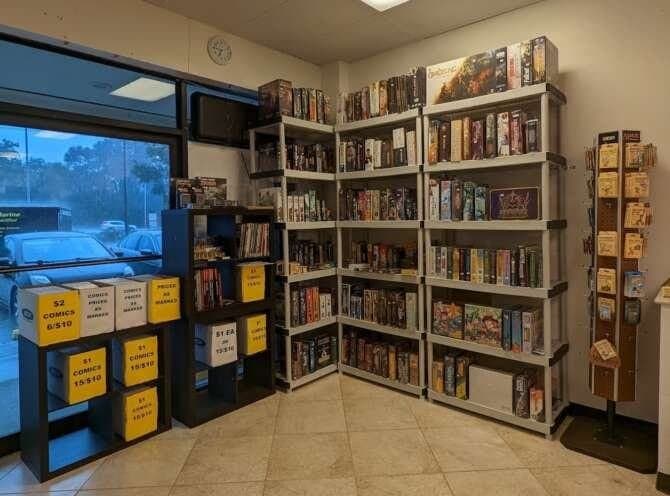 Alpha Quadrant Games comic book store in Valrico, Florida