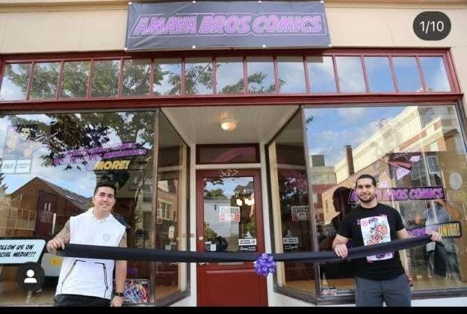 Amaya Bros Comics comic book store in Cambridge, Massachusetts