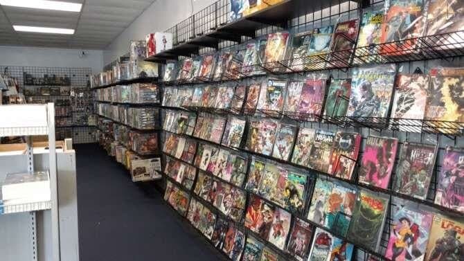 Atlantis Games & Comics comic book store in Portsmouth, Virginia