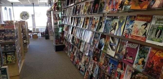 Atomic Monkey Comics comic book store in Houston, Texas