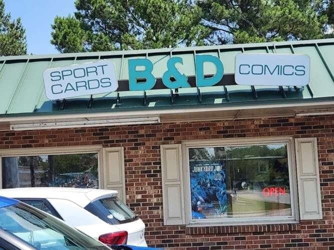 B & D Sport Cards and Comics comic book store in Danville, Virginia