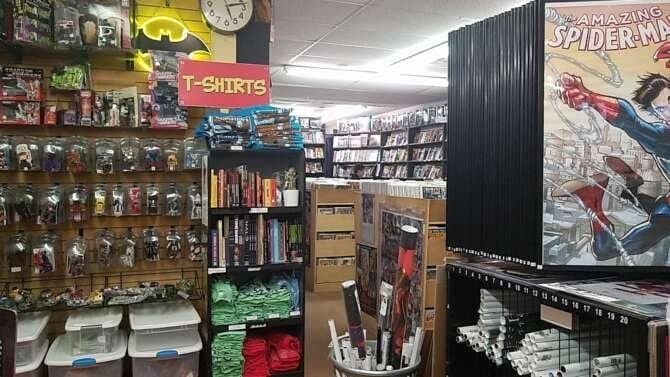Bankston's Comics and Collectibles comic book store in Waco, Texas