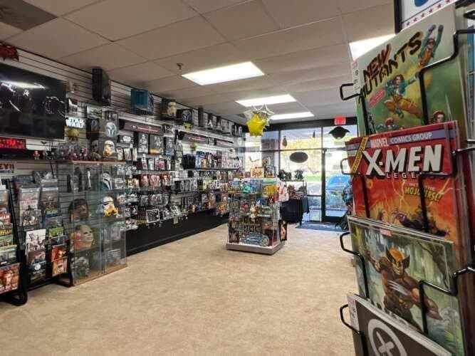 Batcave Treasures and Toys comic book store in Bartlett, Tennessee
