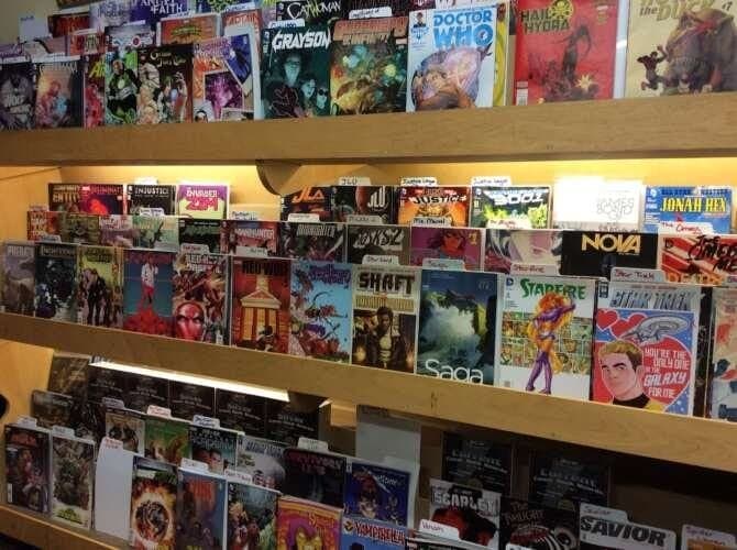 Bearded Dragon Games comic book store in Oneonta, New York