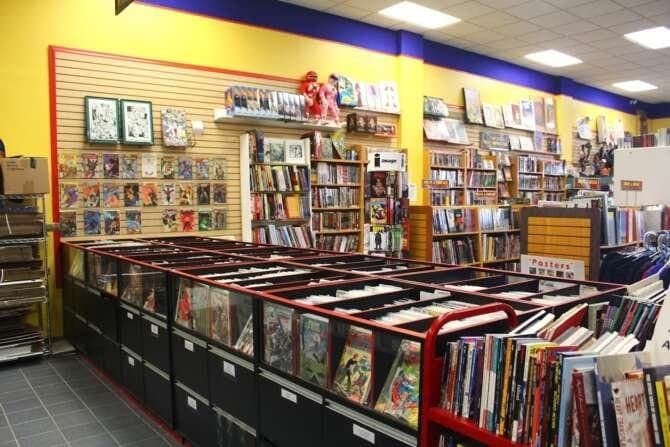 Beyond Comics comic book store in Frederick, Maryland