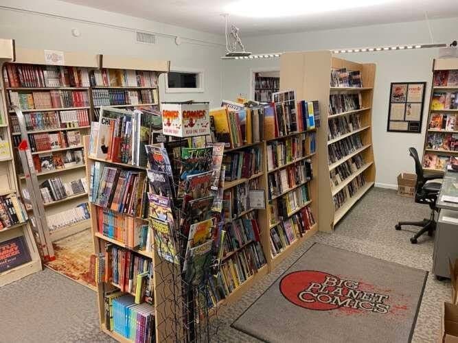 Big Planet Comics comic book store in Bethesda, Maryland
