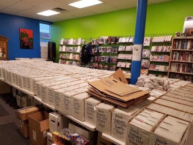 Black Cat Comics comic book store in Jacksonville, Florida