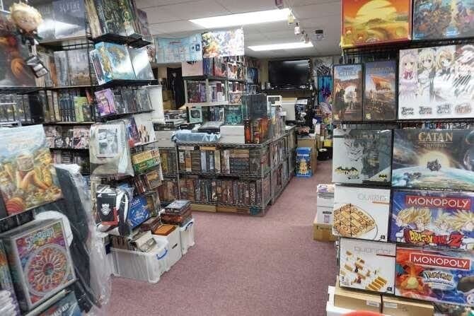 Black Dog Enterprises comic book store in Lubbock, Texas