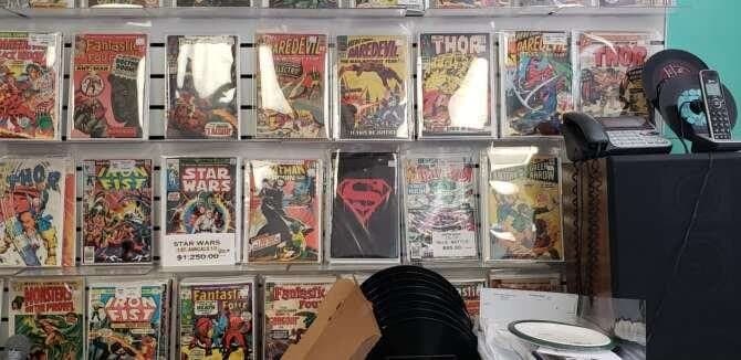 Blast From The Past comic book store in Falmouth, Massachusetts