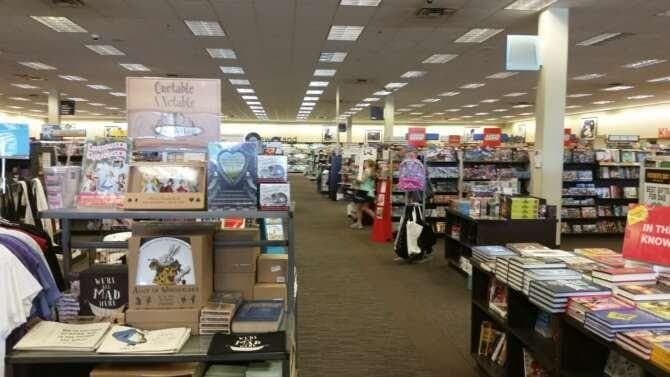 Books-A-Million Longview Texas comic book store in Longview, Texas