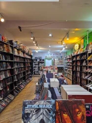 Brave New Worlds comic book store in Philadelphia, Pennsylvania