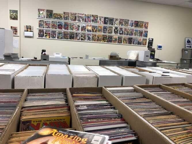 Bug's Comics and Games comic book store in O'Fallon, Missouri
