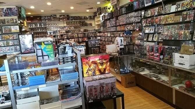 Capitol City Comics comic book store in Montgomery, Alabama