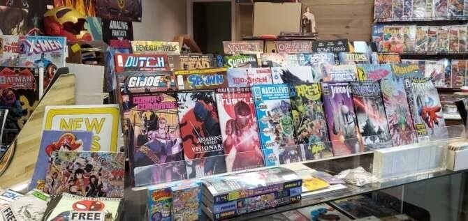 Captain's Comics, Toys, And... comic book store in Ashtabula, Ohio