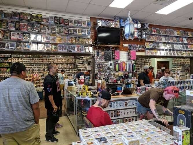 Cards & Comics Connection comic book store in Conroe, Texas