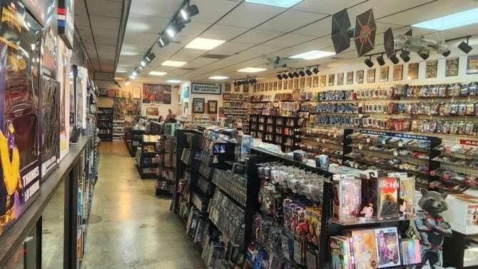 Carolina Comics comic book store in Lawton, Oklahoma
