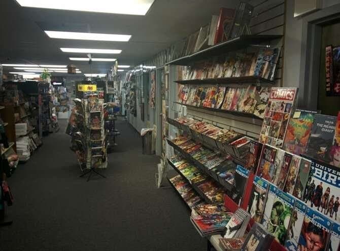 Castle Perilous Games & Books comic book store in Carbondale, Illinois