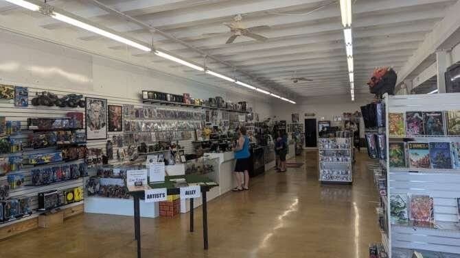 Centerpoint Toys & Games comic book store in Millington, Tennessee