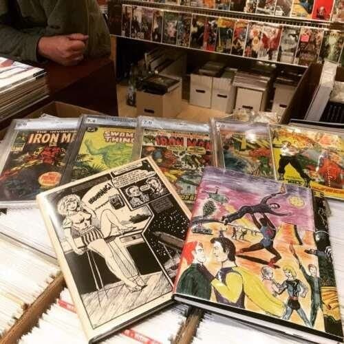 Cerebral Vortex comic book store in Richmond, Virginia