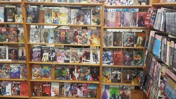 Coastside Comics comic book store in Pacifica, California