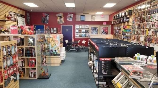 Coliseum of Comics Clermont comic book store in Clermont, Florida