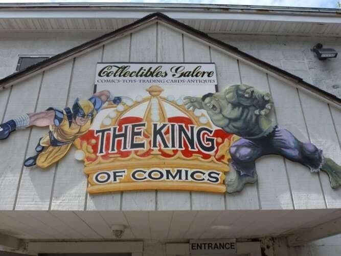 Collectibles Galore comic book store in North Syracuse, New York