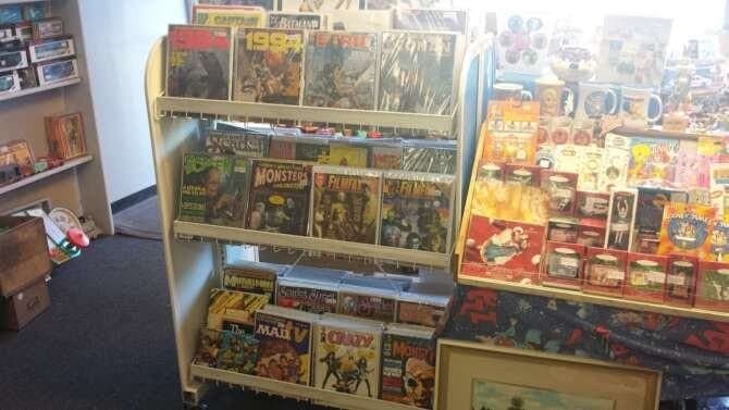 Collectors Asylum comic book store in Lannon, Wisconsin