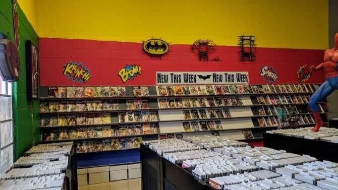 Collectors Authority comic book store in San Antonio, Texas