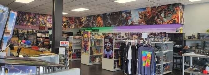 Colossus Comics and Games comic book store in Mt Vernon, Illinois