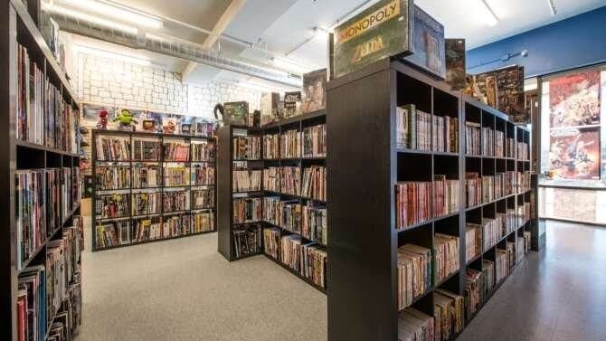 Comic Asylum comic book store in Richardson, Texas