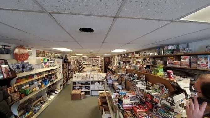 Comic Book Palace comic book store in Haverhill, Massachusetts