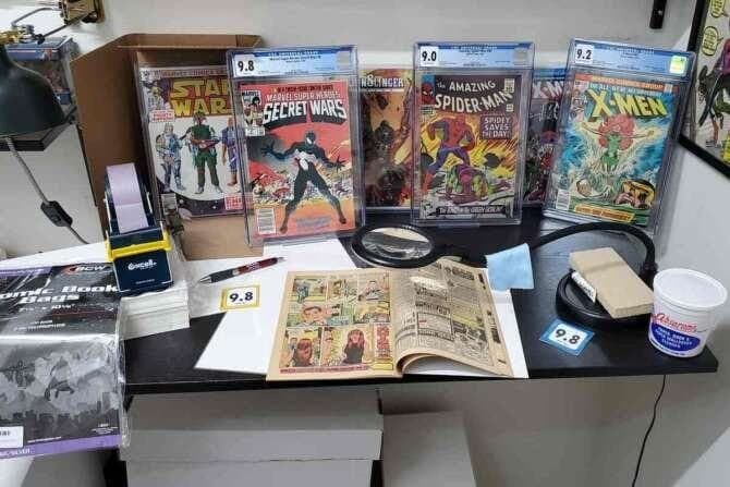 Comic Buying Center comic book store in Libertyville, Illinois