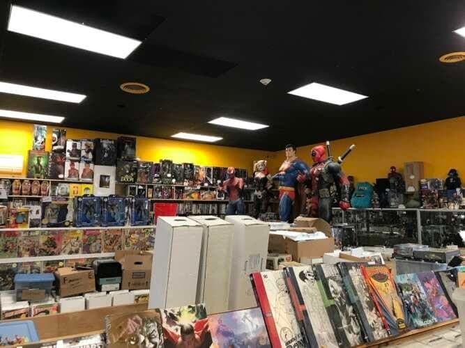 Comically Speaking comic book store in Reading, Massachusetts